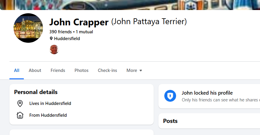 John Crapper troll comment